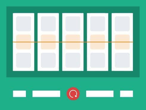 Single payline slots